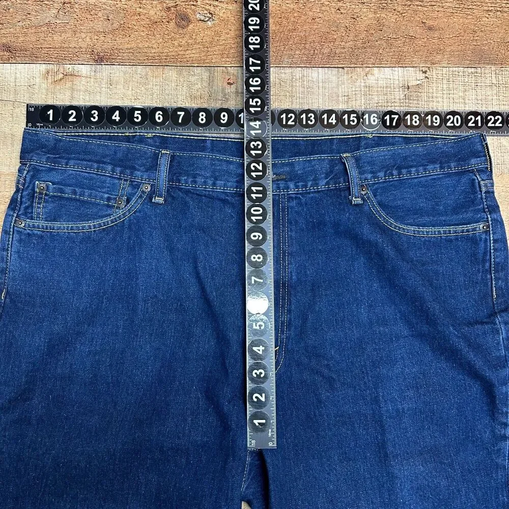 Levis Shorts Mens 42 Blue‎ Denim Jean Measures 42x11 Jorts Workwear